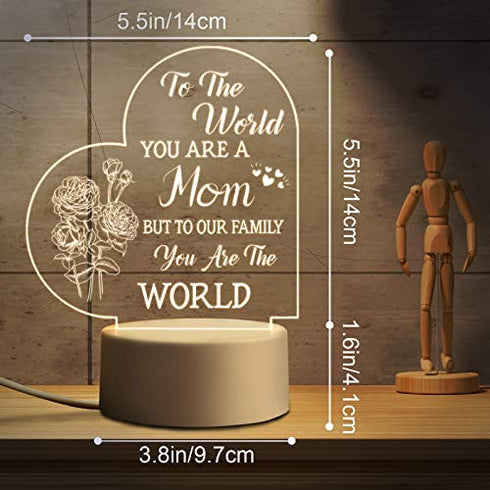 3D Night Light For Mom